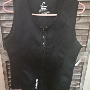 Head Black Wetsuit Zip Vest